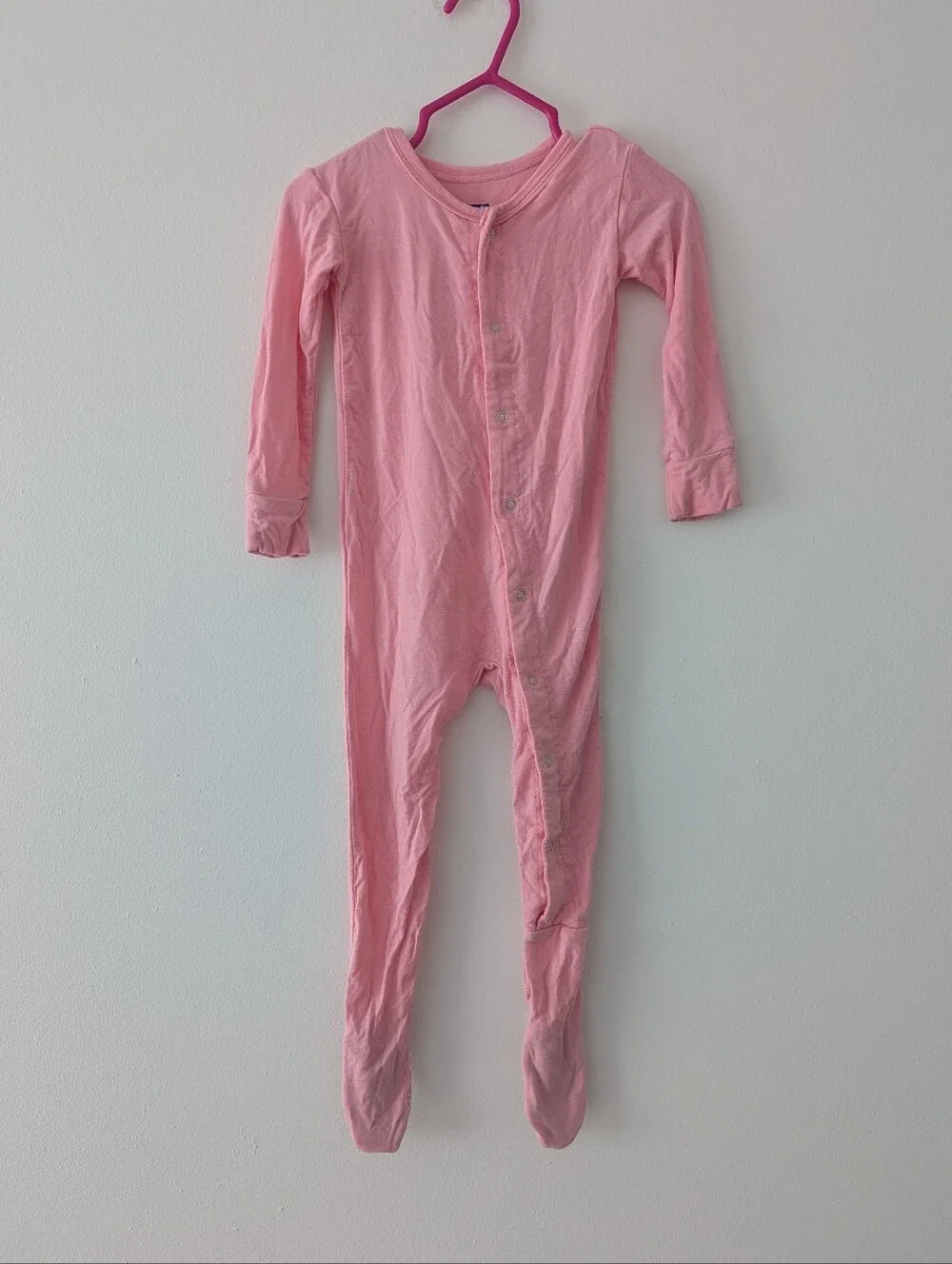 KicKee Pants Bamboo Sleeper Size 12-18 Months Pink